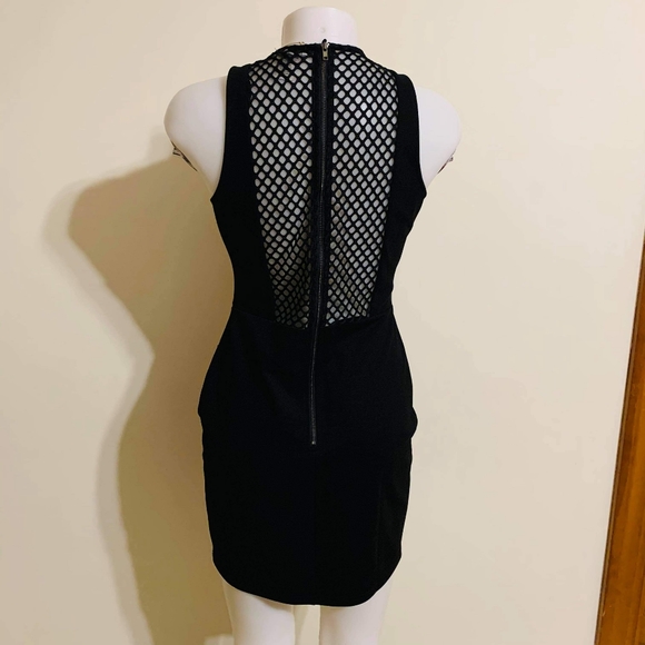 Charlotte Russe Sexy Body Con Black Dress M - Picture 3 of 3